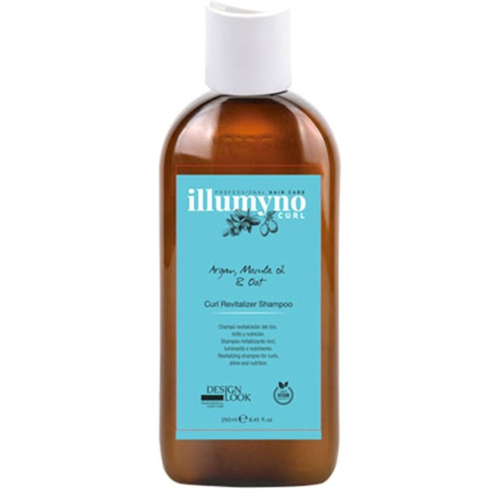Design Look Shampoo Revitalizer Curl Illumyno 250ml-Moisturizing Shampoo-Beauty and hair supply