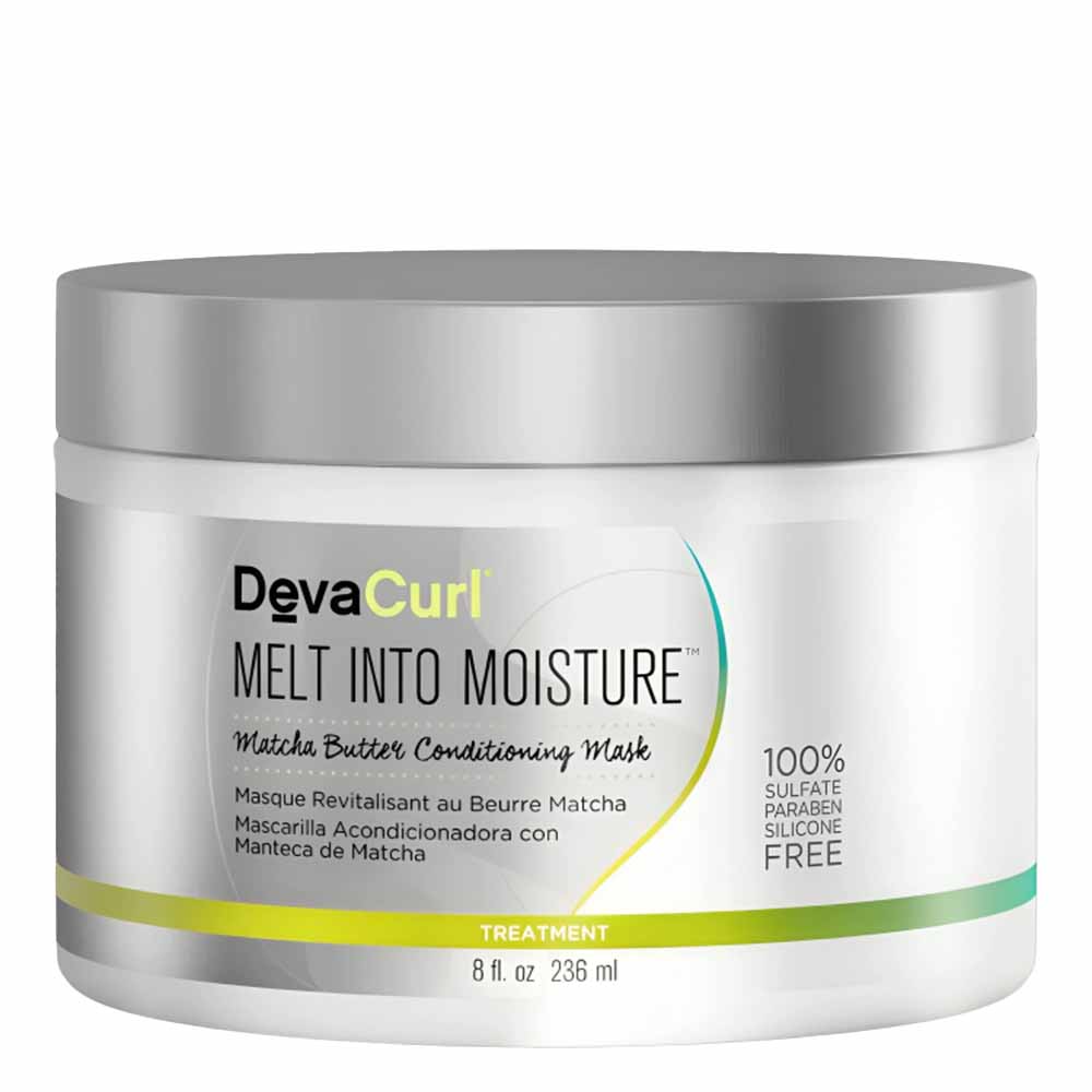 DevaCurl Melt Into Moisture Matcha Butter Conditioning Mask 236ml-Hair Mask-Beauty and hair supply