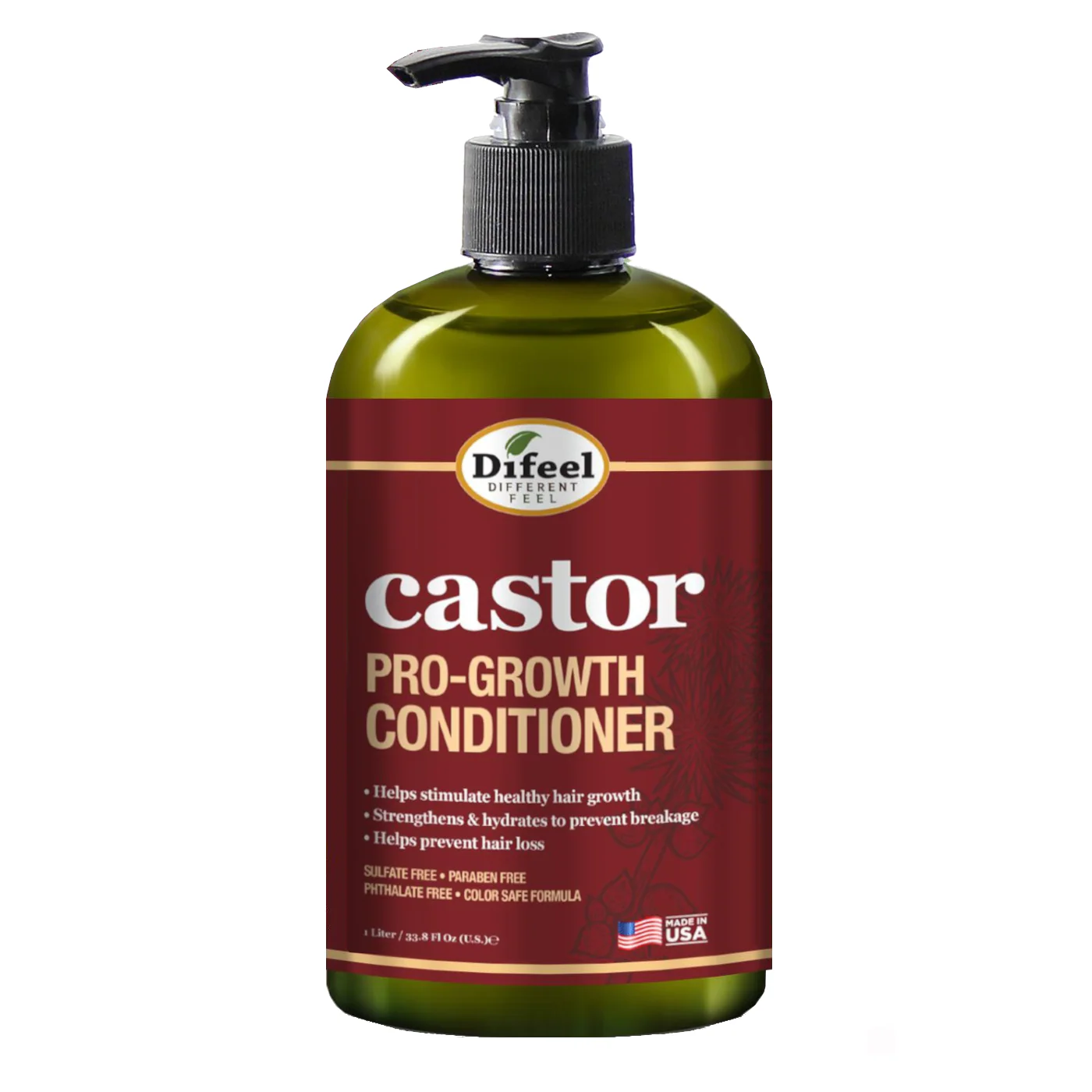 Difeel Castor Pro-Growth Conditioner 12oz-All-Beauty and hair supply
