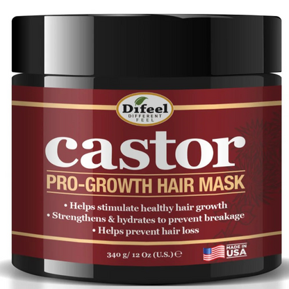 Difeel Castor Pro-Growth Mask 12oz-All-Beauty and hair supply