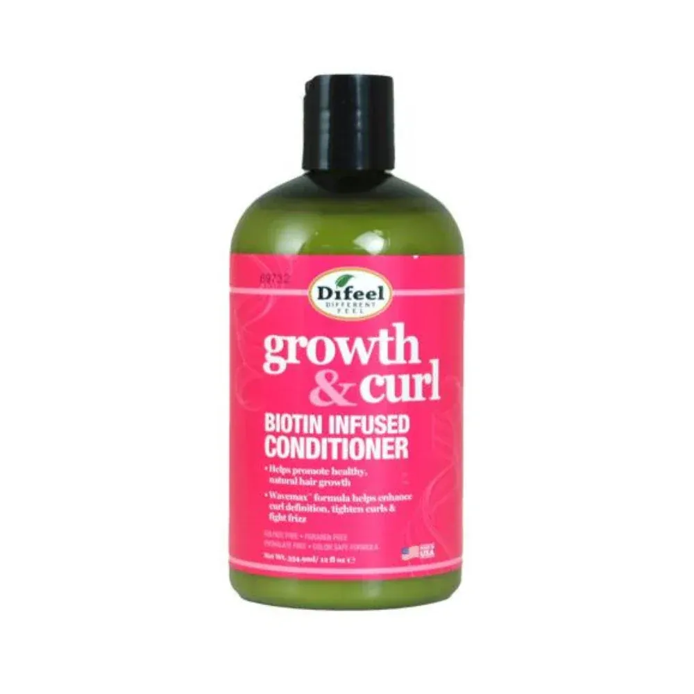 Difeel Growth and Curl Biotin Conditioner 12oz-All-Beauty and hair supply