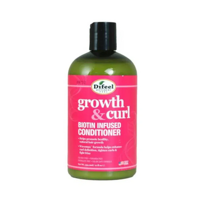 Difeel Growth and Curl Biotin Conditioner 12oz-All-Beauty and hair supply