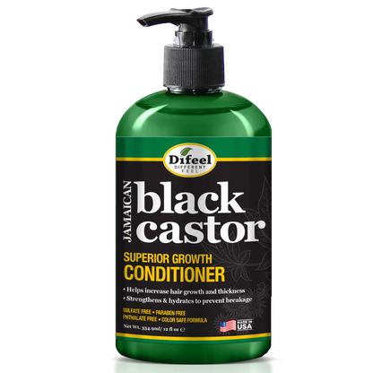 Difeel Jamaican Black Castor Superior Growth Conditioner 12oz-All-Beauty and hair supply
