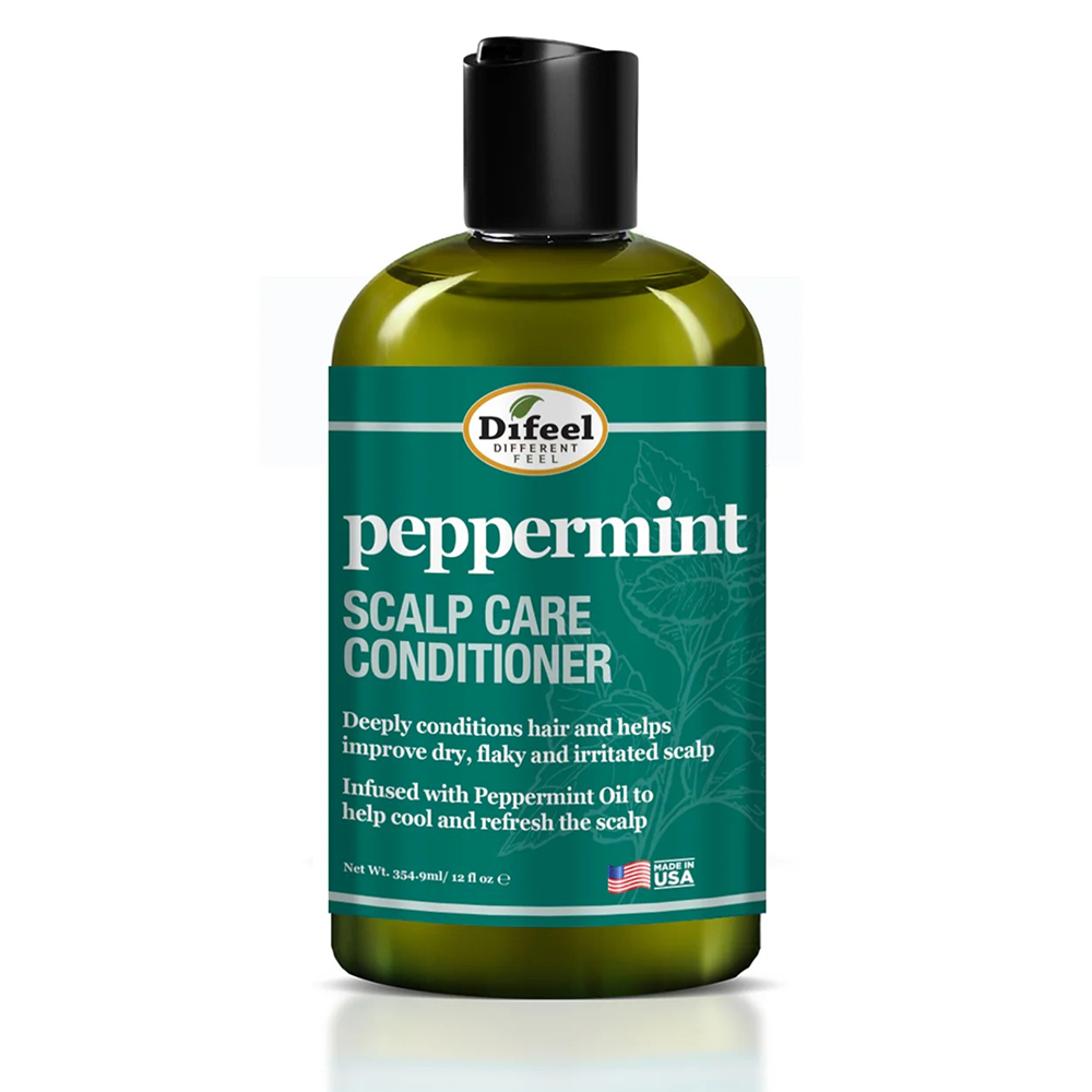 Difeel Peppermint Scalp Care Conditioner 12oz-All-Beauty and hair supply