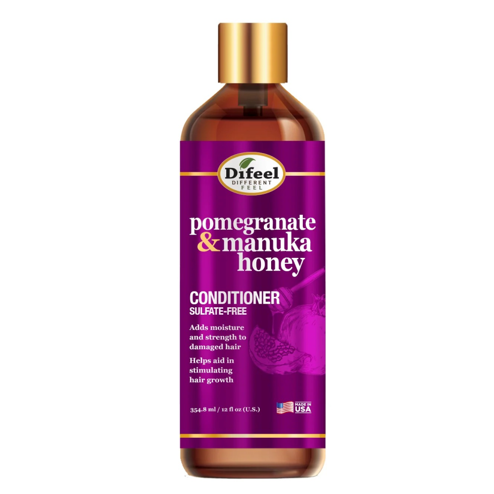 Difeel Pomegranate Manuka Honey Conditioner 12oz-All-Beauty and hair supply