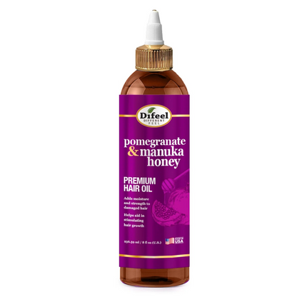 Difeel Pomegranate Manuka Honey Hair Oil 8oz-All-Beauty and hair supply