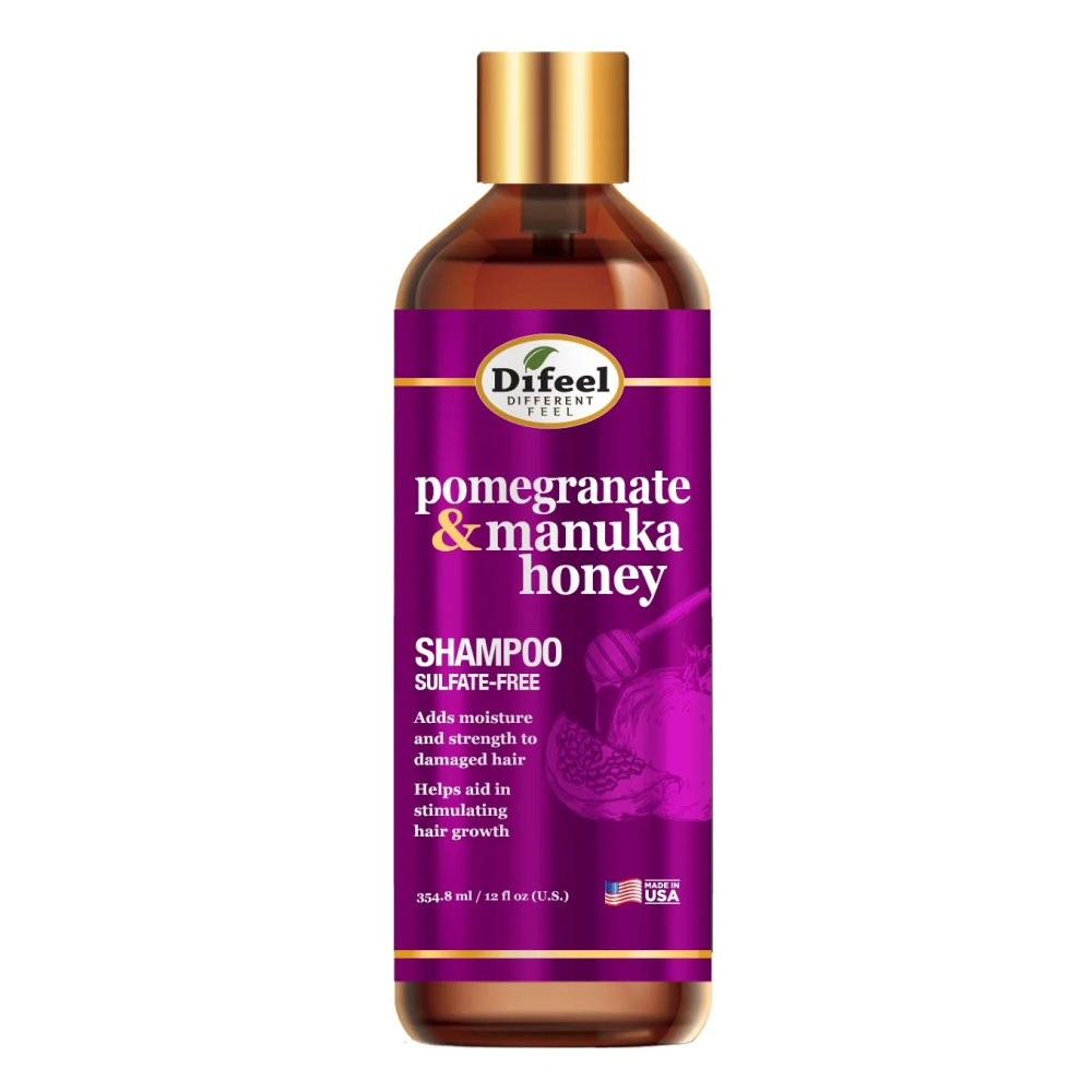 Difeel Pomegranate Manuka Honey Shampoo 12oz-All-Beauty and hair supply