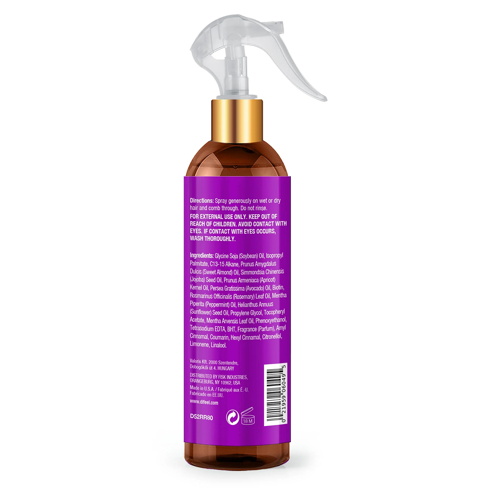 Difeel PS Root Repair Biotin Rosemary Leave-in Spray 8oz-All-Beauty and hair supply