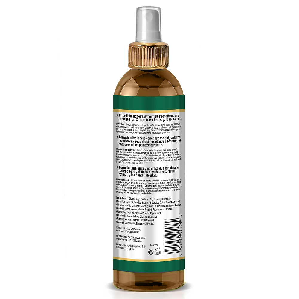 Difeel Rosemary Mint Anti-Breakage Serum Oil Mist 8oz-All-Beauty and hair supply