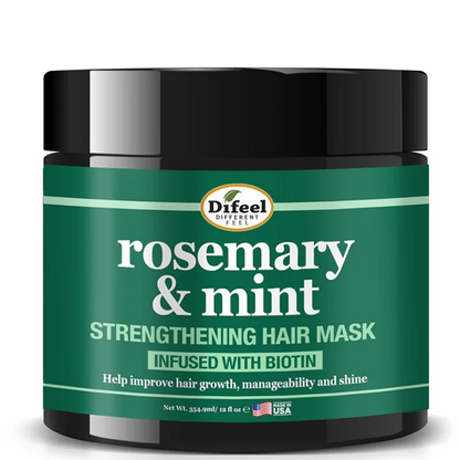 Difeel Rosemary &amp; Mint Hair Mask 12oz-All-Beauty and hair supply