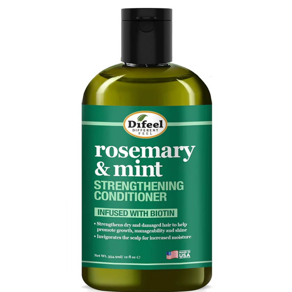 Difeel Rosemary &amp; Mint Strengthening Conditioner 12oz-All-Beauty and hair supply