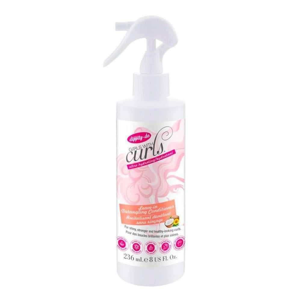 Dippity Do Girls With Curls Leave-In Detangler 236ml-Leave-in Spray-Beauty and hair supply