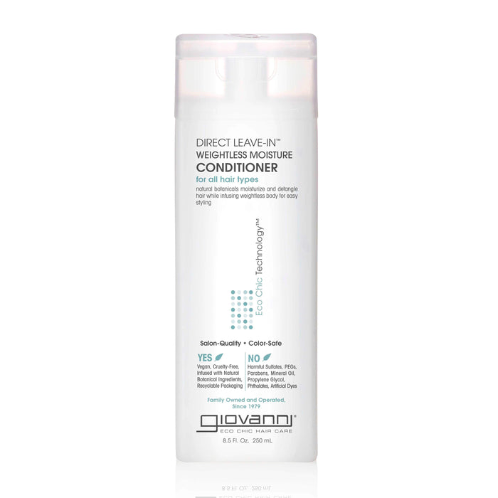 Direct Leave-in Weightless Moisture Acondicionador Giovanni - Beauty and Hair Supply