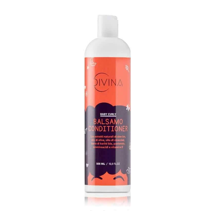 Divina BLK Baby Curly Conditioning Balm Kids 500ml-Moisturizing Conditioner-Beauty and hair supply