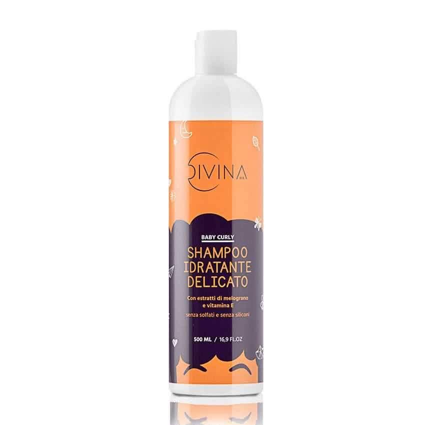 Divina BLK Baby Curly Delicate Hydrating Shampoo Kids 500ml-Moisturizing Shampoo-Beauty and hair supply