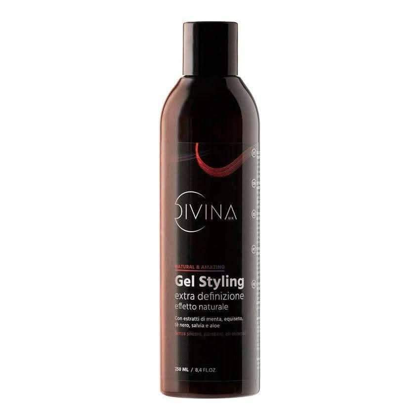 Divina BLK Extra Definition Styling Gel 250ml-Gel-Beauty and hair supply