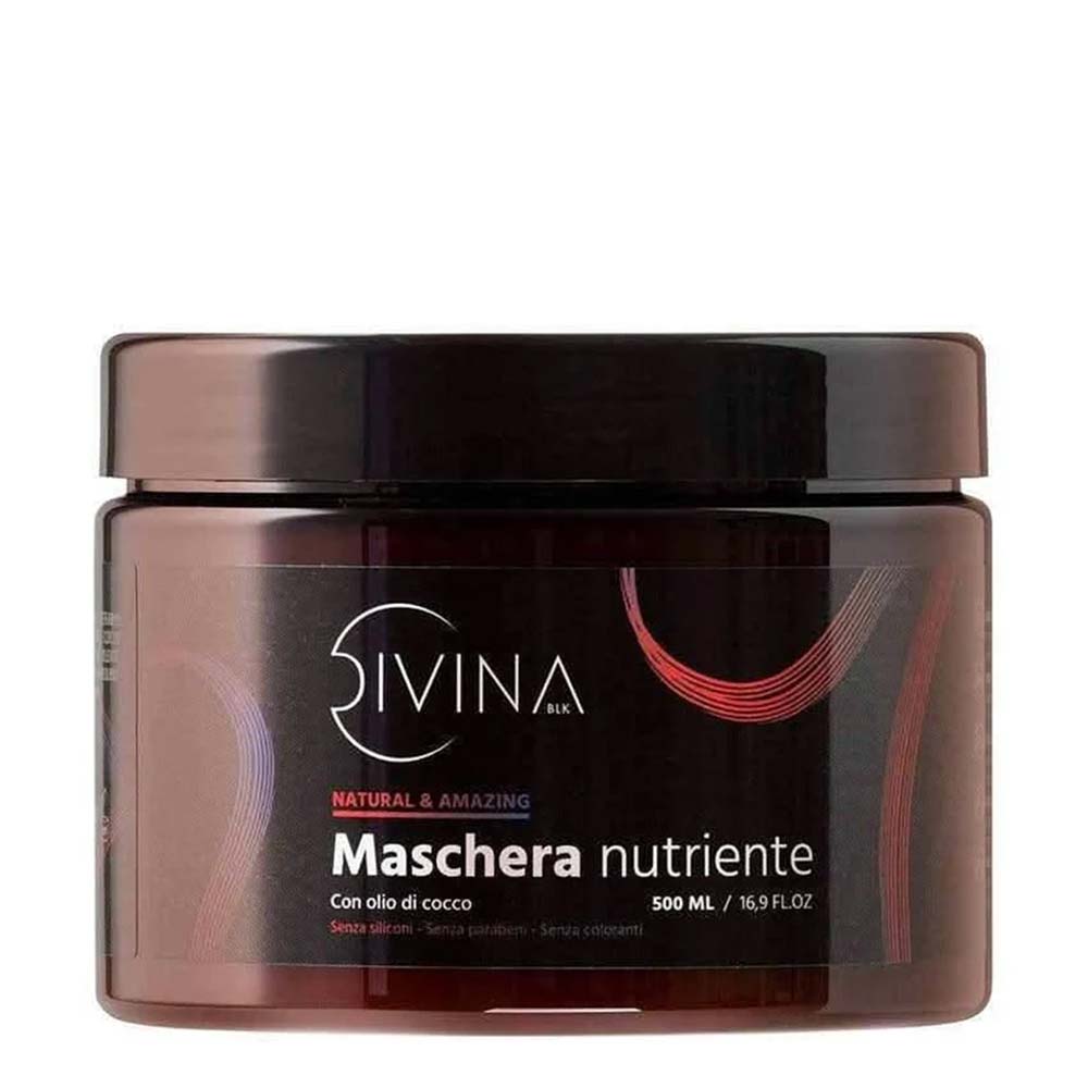 Divina BLK Nourishing Mask 500ml-Hair Mask-Beauty and hair supply