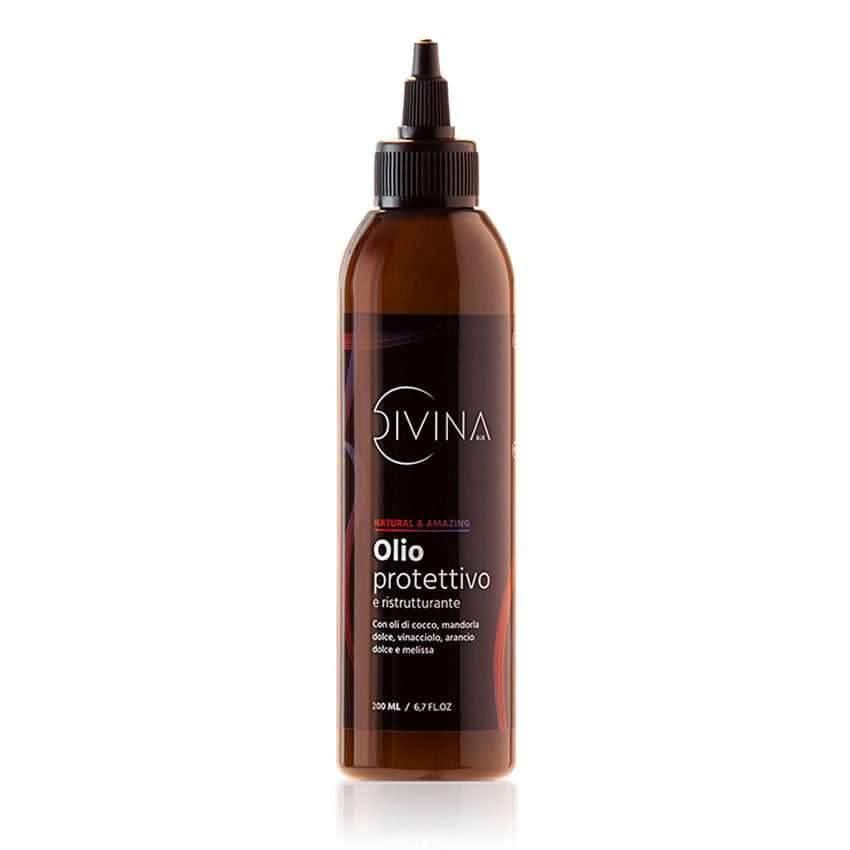 Divina BLK Protective &amp; Restructuring Oil 200ml-Hair Oil-Beauty and hair supply