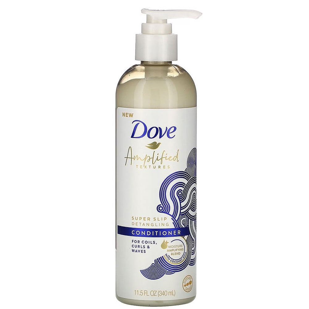 Dove Amplified Textures Detangling Conditioner 340ml-All-Beauty and hair supply