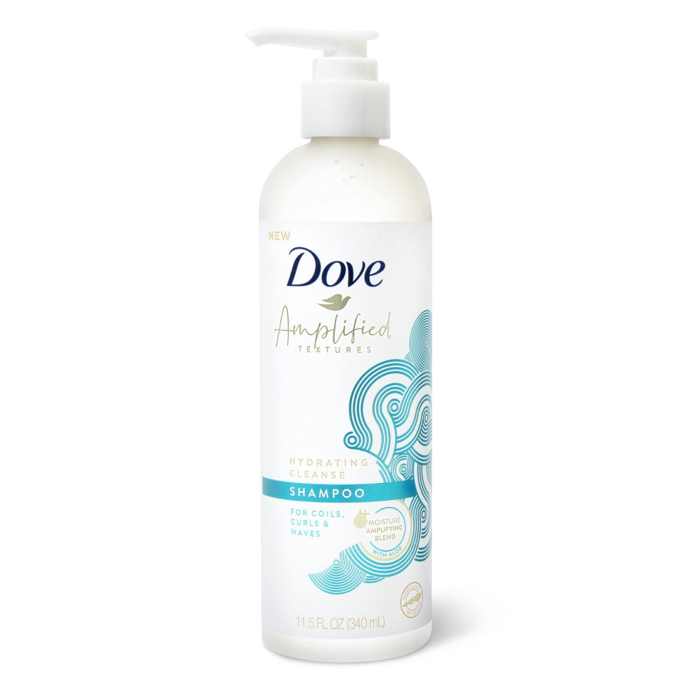 Dove Amplified Textures Hydrating Shampoo 340mI-All-Beauty and hair supply