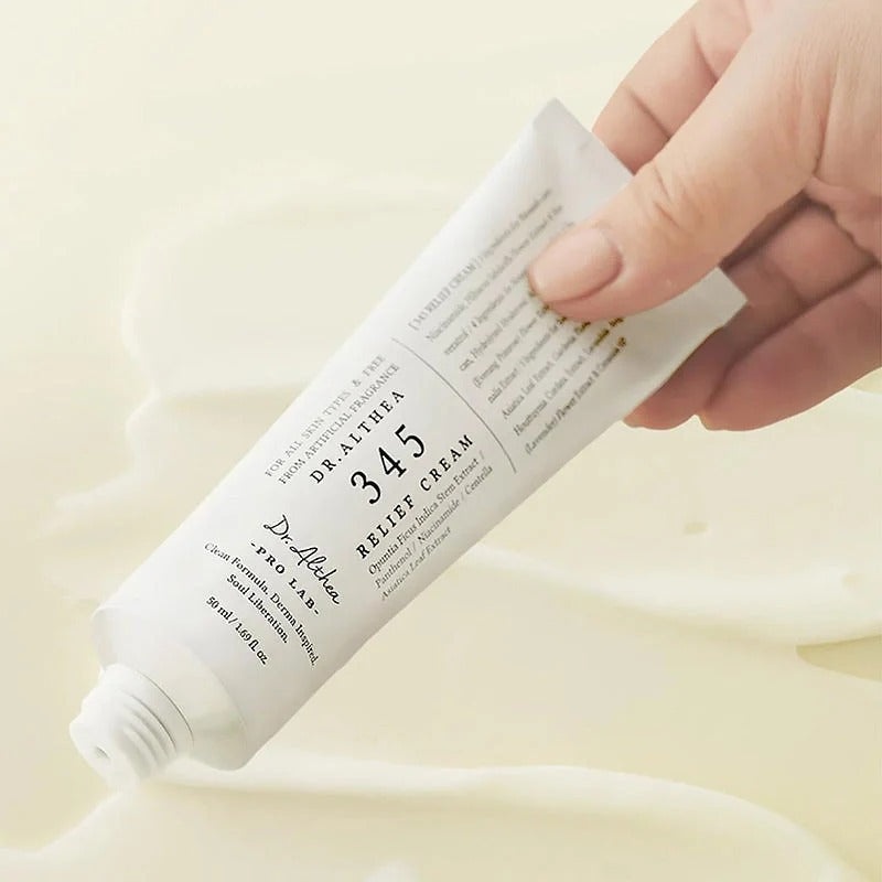 Dr Althea 345 Relief Cream Moisturizer for Soothing Recovery 50ml-Gel Cream-Beauty and hair supply