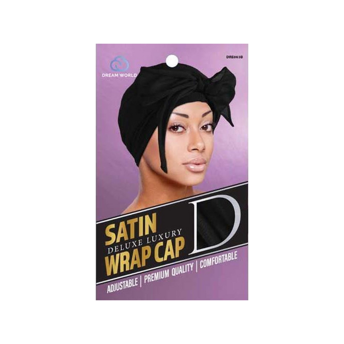 Dream World Satin Deluxe Luxury Wrap Cap - Beauty and Hair Supply