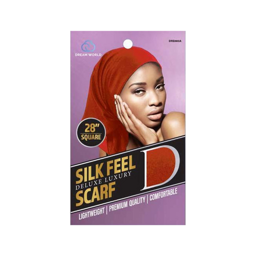 Dream World Silk Feel Scarf square 28" - Beauty and Hair Supply