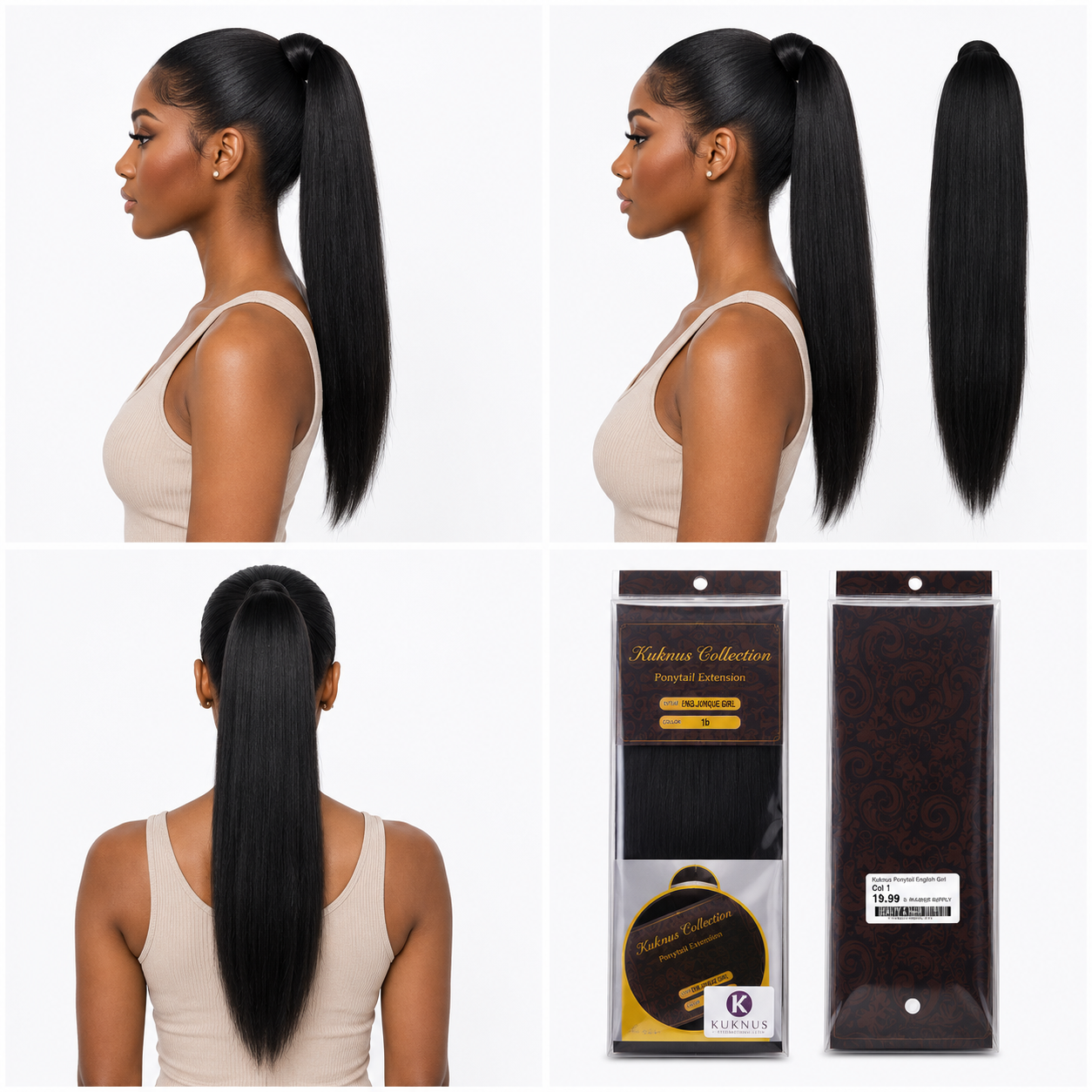 Kuknus Ponytail Style English Girl