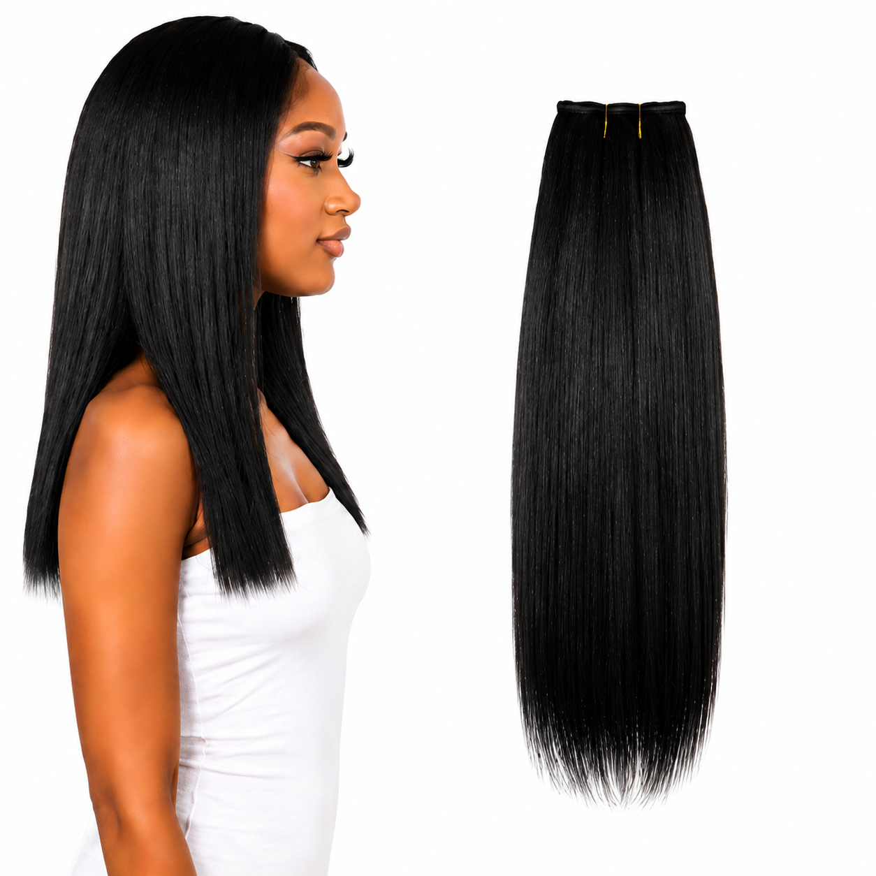 Ei Luxury 100% Human Hair 7 Pcs Clip-in Extensions 20"