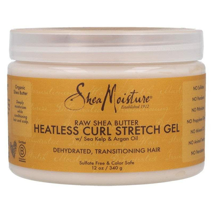 Raw Shea Butter Curl Stretch Gel Shea Moisture 340g - Beauty and Hair Supply