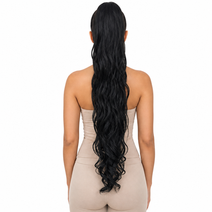 Kuknus Synthetic Brixton Girl Ponytail 30"
