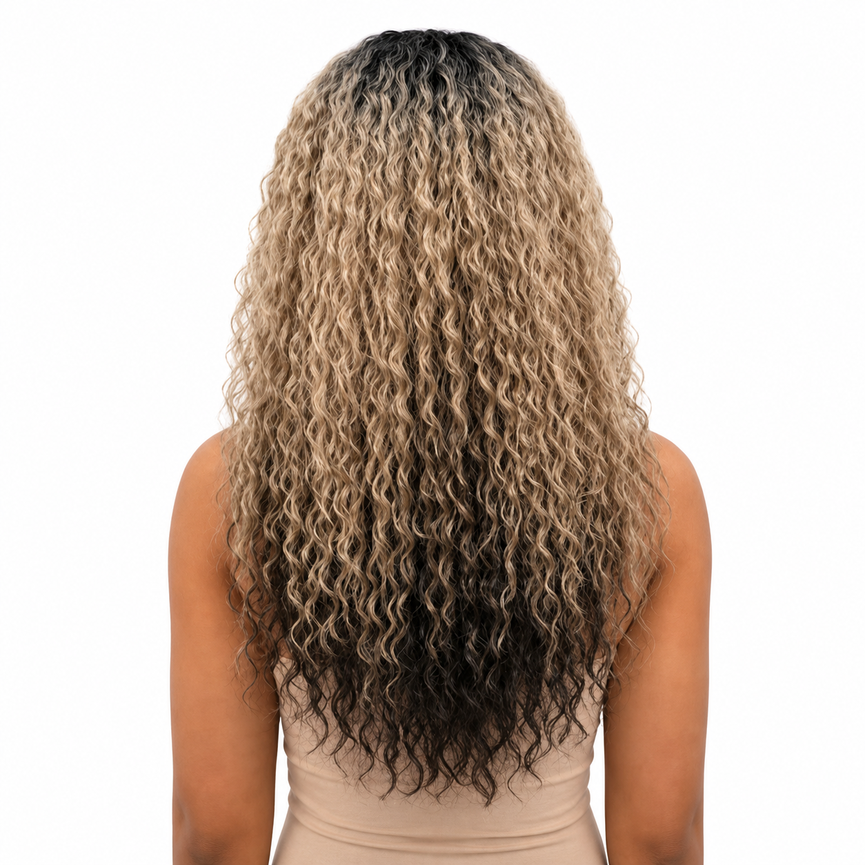 Kuknus HH Deep Wave - Synthetic Lace Front Wig