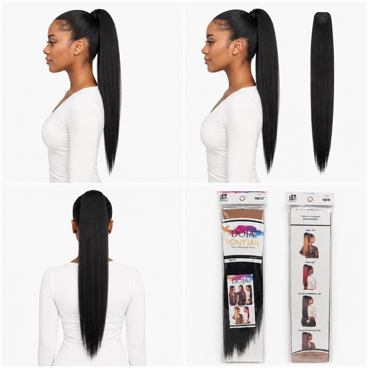 Darbro Doja Ponytail Yaki 18"