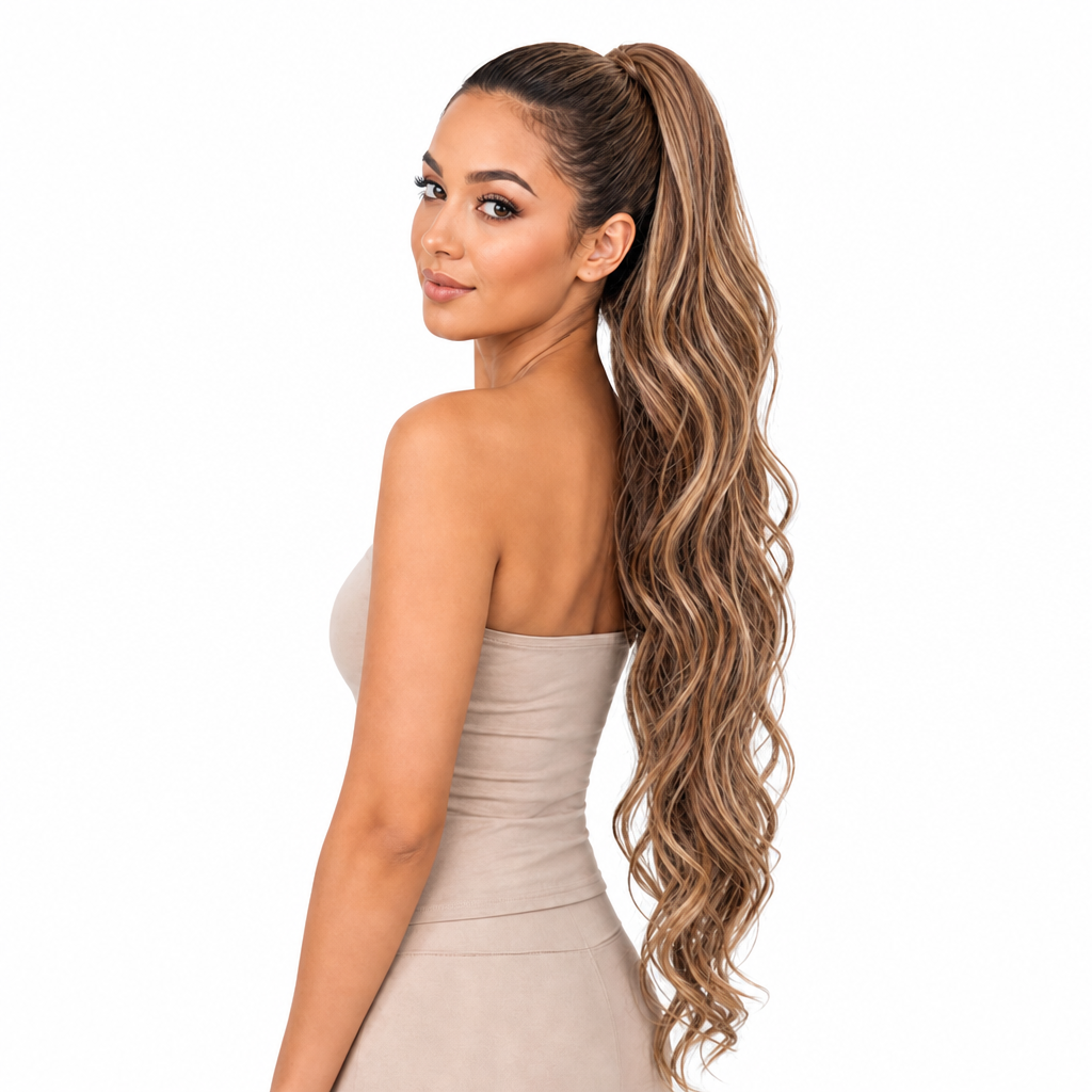 Kuknus Synthetic Brixton Girl Ponytail 30"