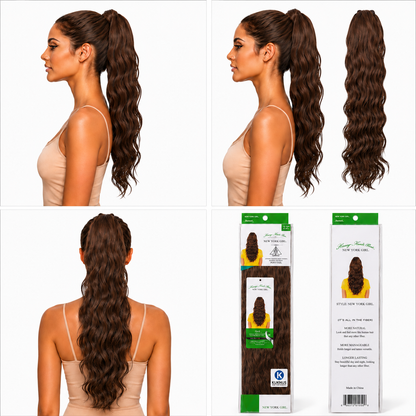 Kuknus Ponytail Style New York Girl