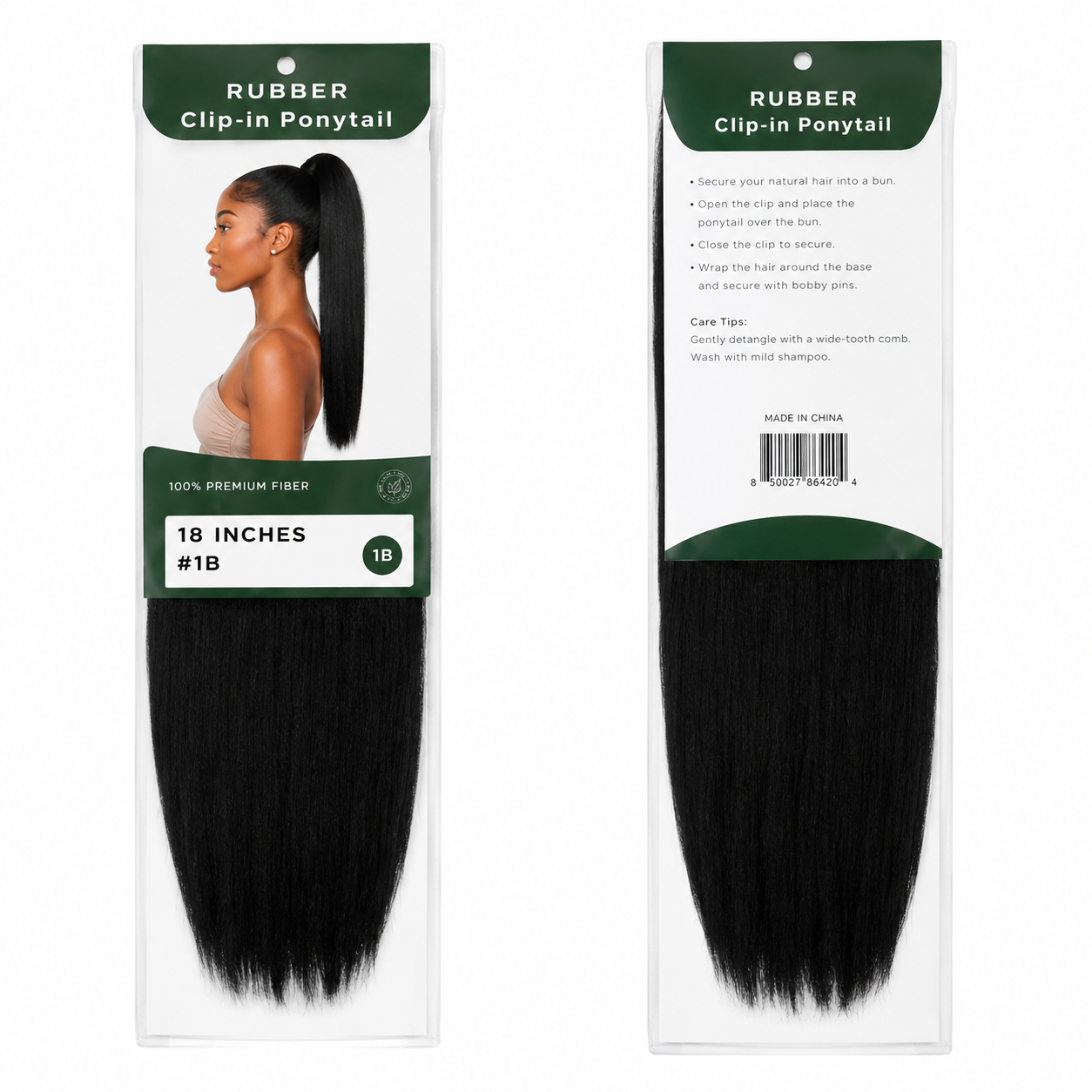 Kuknus Ponytail Style London Girl 18&
