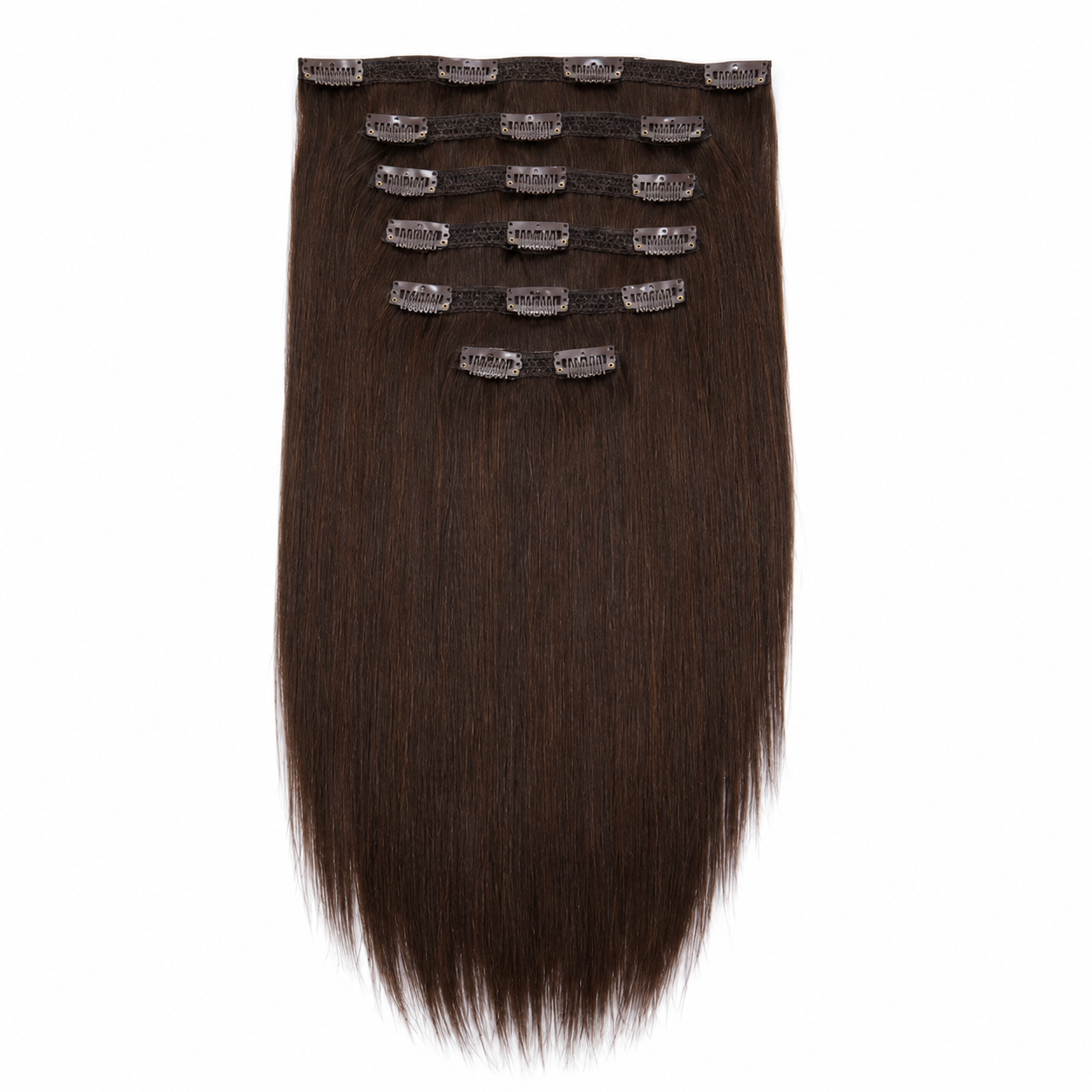 Sleek Fashion Idol 101 Synthetic Clip-In Hair Extensions 18"