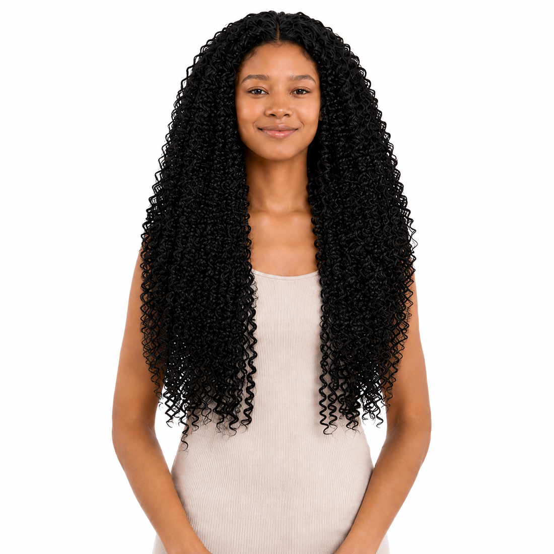 Kuknus Baby Water Bulk Synthetic Braiding Hair