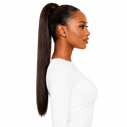 Kuknus Synthetic English Girl Ponytail 22"