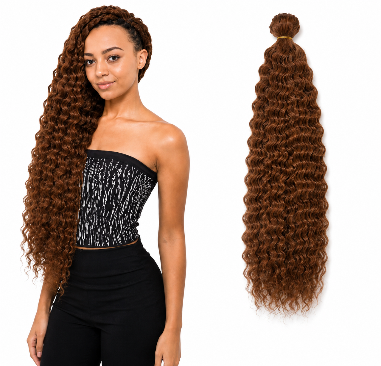 Kuknus Brazilian Bulk Synthetic Braiding Hair