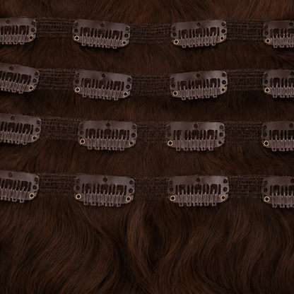 Darbro Doja Synthetic Silk Press Body Wave Clip-In  Hair Extensions 24"