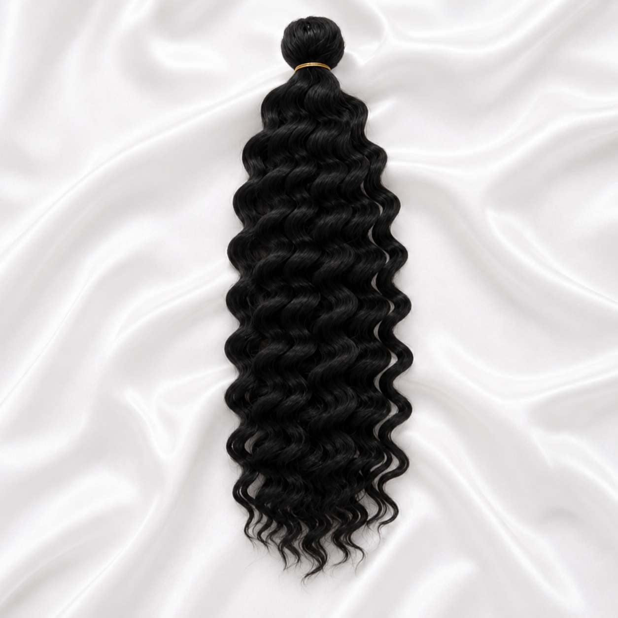 Kuknus Style Deep Twist Bulk Synthetic Braiding Hair