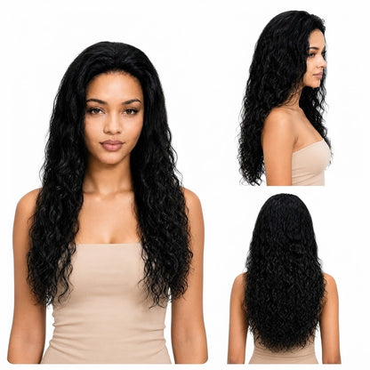 Kuknus Dumba2 - Synthetic Lace Front Wig with Natural Baby Hairline