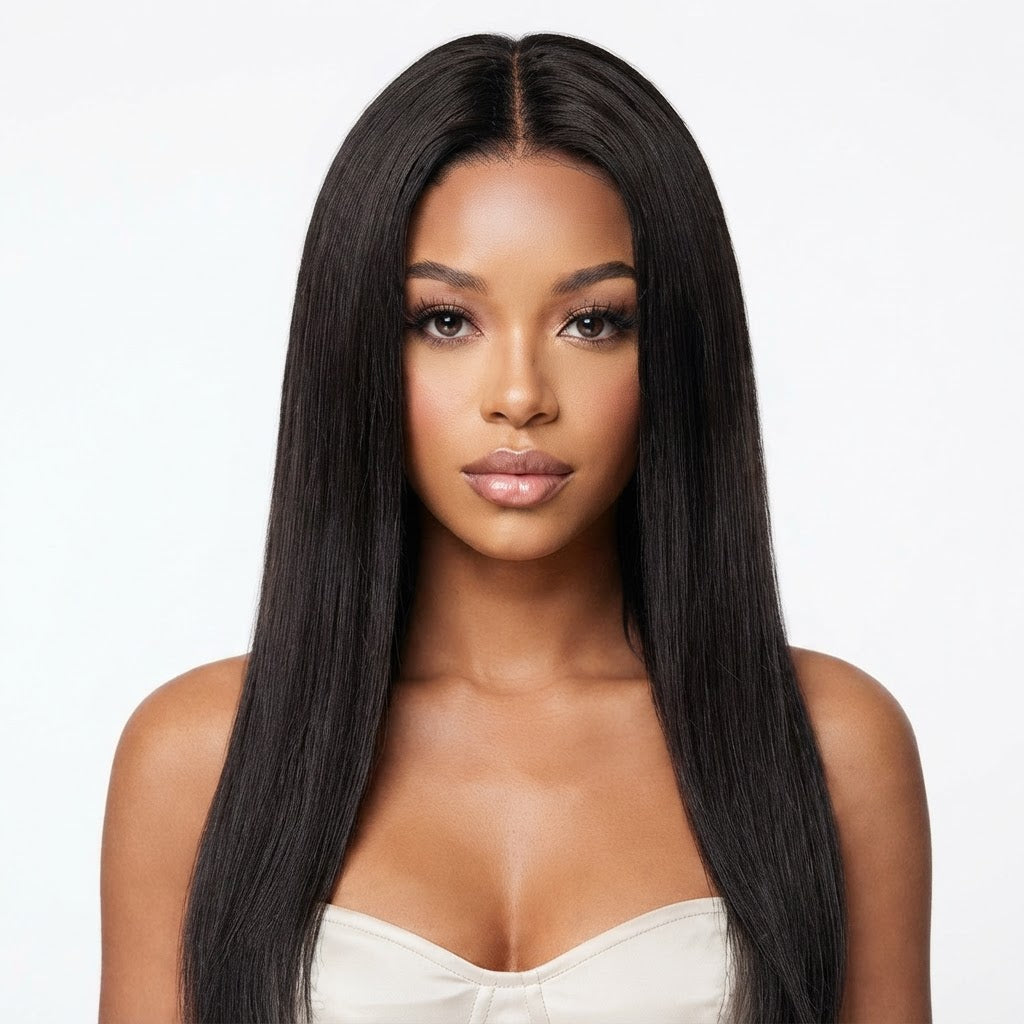 Sleek Diamond Synthetic Lace Front Wig