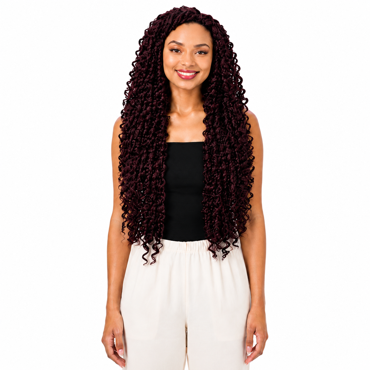 Kuknus Water Bulk Synthetic Braiding Hair, 20"