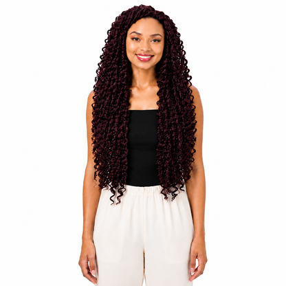 Kuknus Water Bulk Synthetic Braiding Hair, 20"
