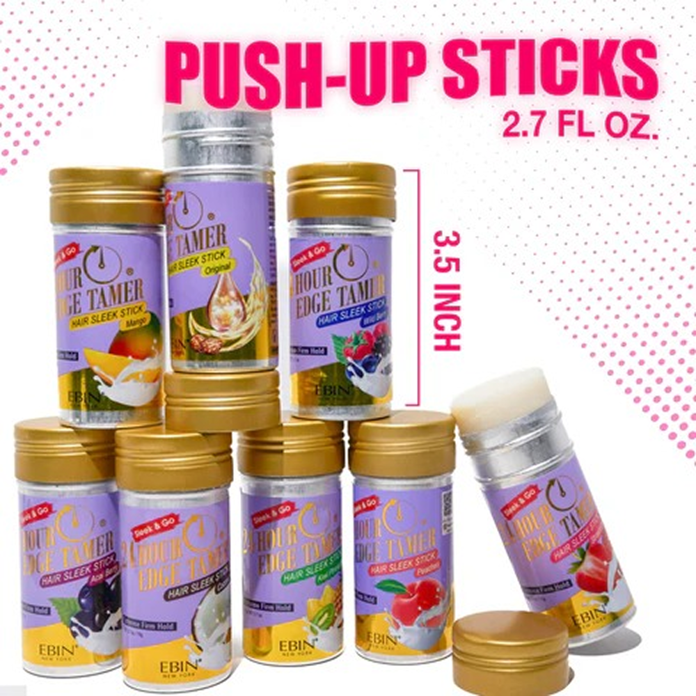 Ebin 24HR Edge Sleek Peaches-Hair Wax-Beauty and hair supply