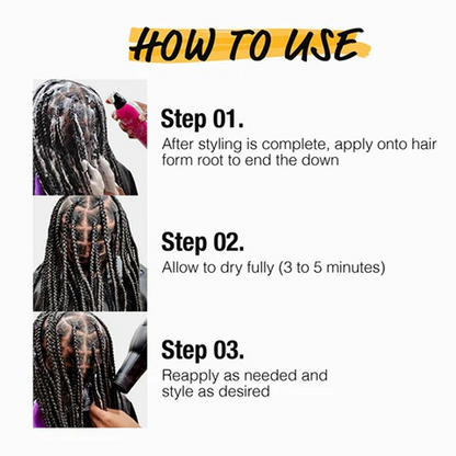 Ebin Braid Formula Setting Mousse 354ml-Styling Mousse-Beauty and hair supply