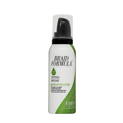 Ebin Braid Formula Setting Mousse 354ml-Styling Mousse-Beauty and hair supply