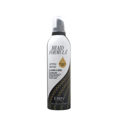 Ebin Braid Formula Setting Rosemary Mint Mousse 12oz-Styling Mousse-Beauty and hair supply